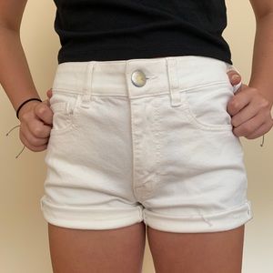 High rises shorty shorts